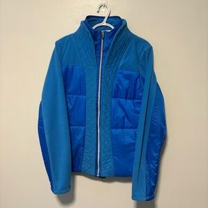 Lululemon St Moritz Quilted Puffer Jacket Women’s Size 12 Beaming Blue